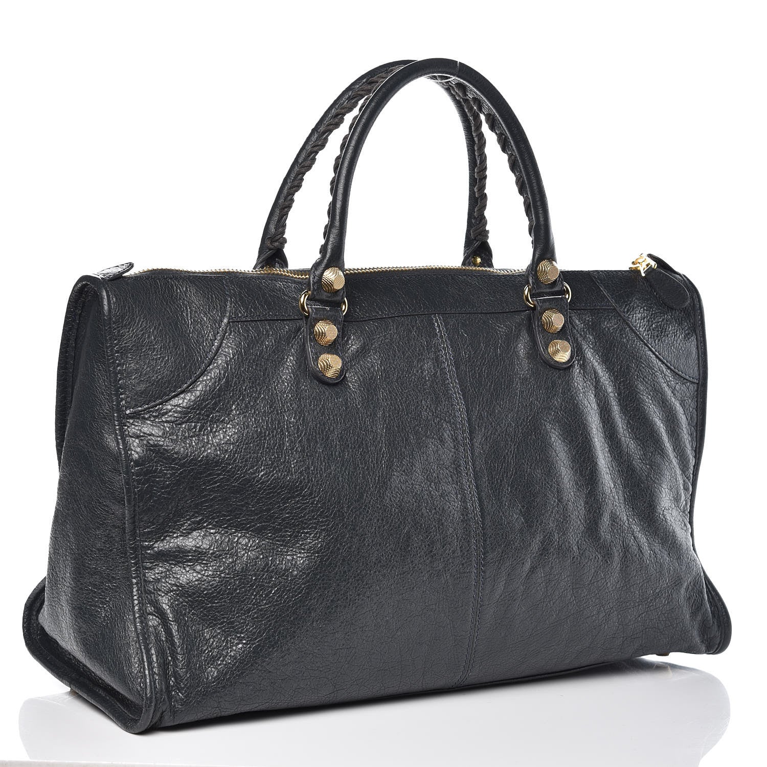 Balenciaga Agneau Giant 12 Gold Hardware Work Anthracite 3 of 11