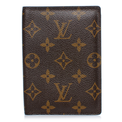 Louis Vuitton Monogram Passport Cover Wallet 1 of 7