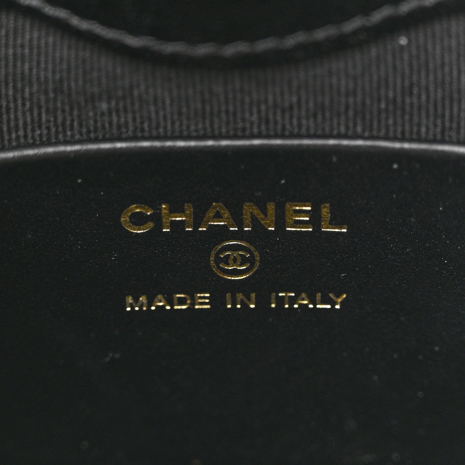 Chanel Shiny Crumpled Calfskin Quilted Nano 31 Shopping Bag Black 6 of 11