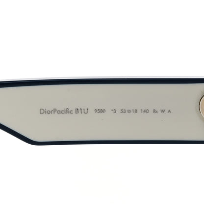 Christian Dior Acetate DiorPacific B1U Butterfly Sunglasses White 5 of 7