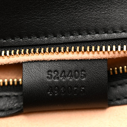 Gucci Velvet GG Monogram Web Small Sylvie Shoulder Bag Brown Black Oro Vecchio 7 of 11