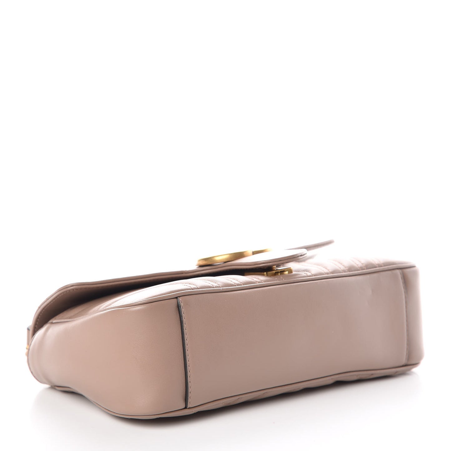 Calfskin Matelasse Small GG Marmont Shoulder Bag Porcelain Rose