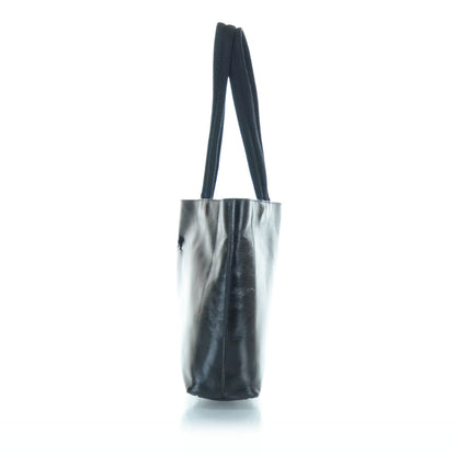 Prada Leather Simple Tote Black 5 of 6