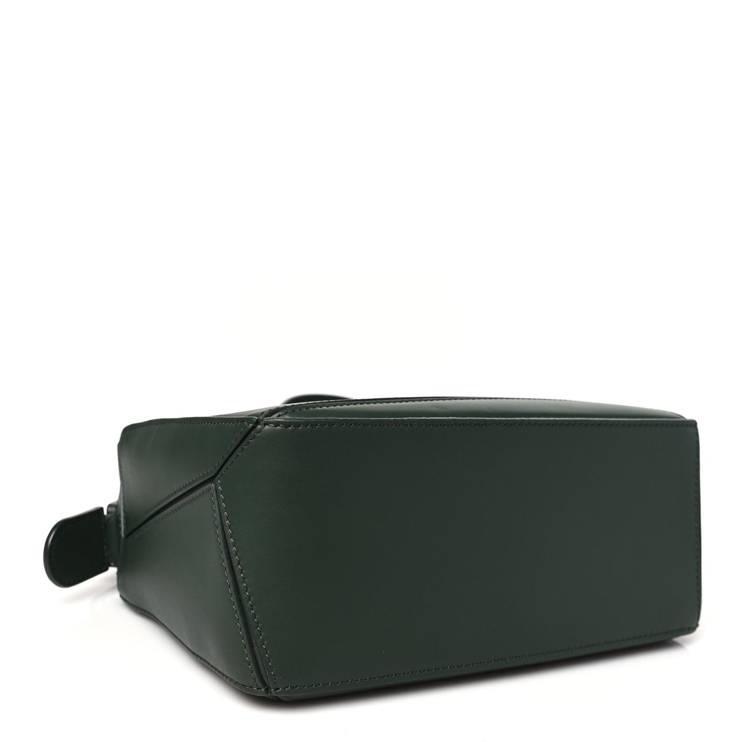 Satin Calfskin Small Puzzle Bag Vintage Khaki