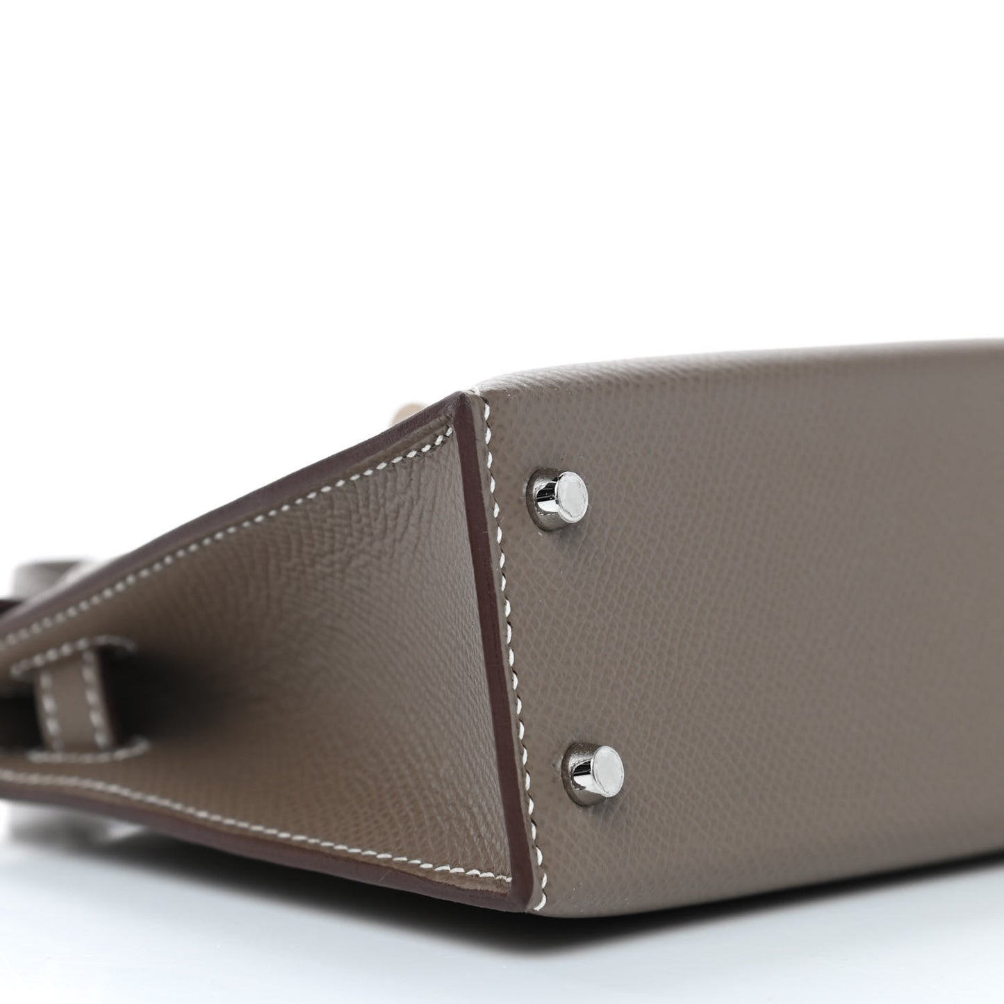 Epsom Mini Kelly Sellier 20 Etoupe