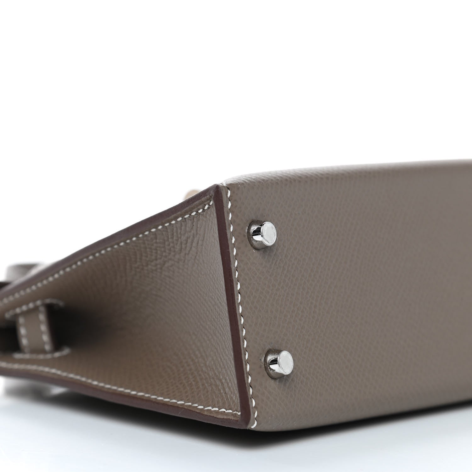 Hermes Epsom Mini Kelly Sellier 20 Etoupe 5 of 8