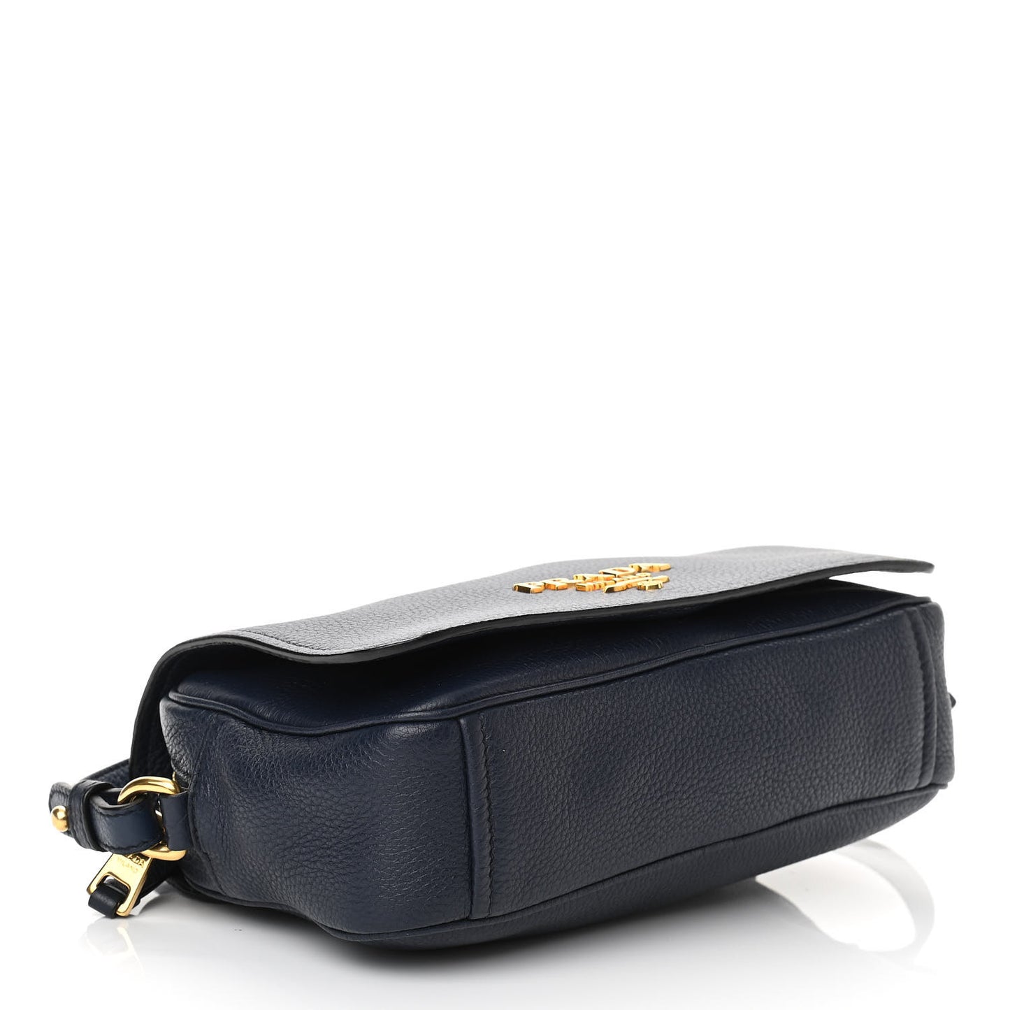 Vitello Daino Flap Crossbody Baltico