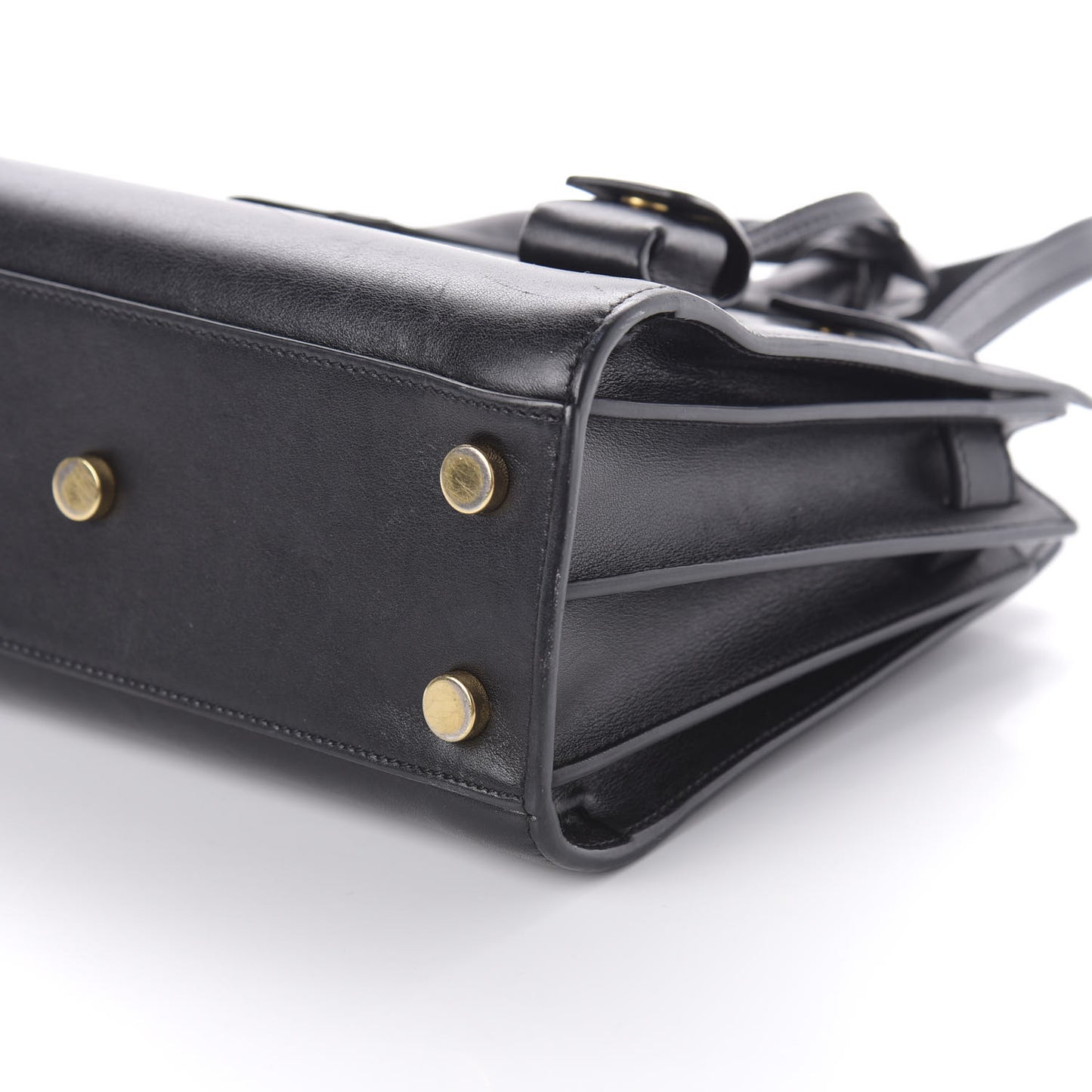 Calfskin Nano Sac de Jour Black