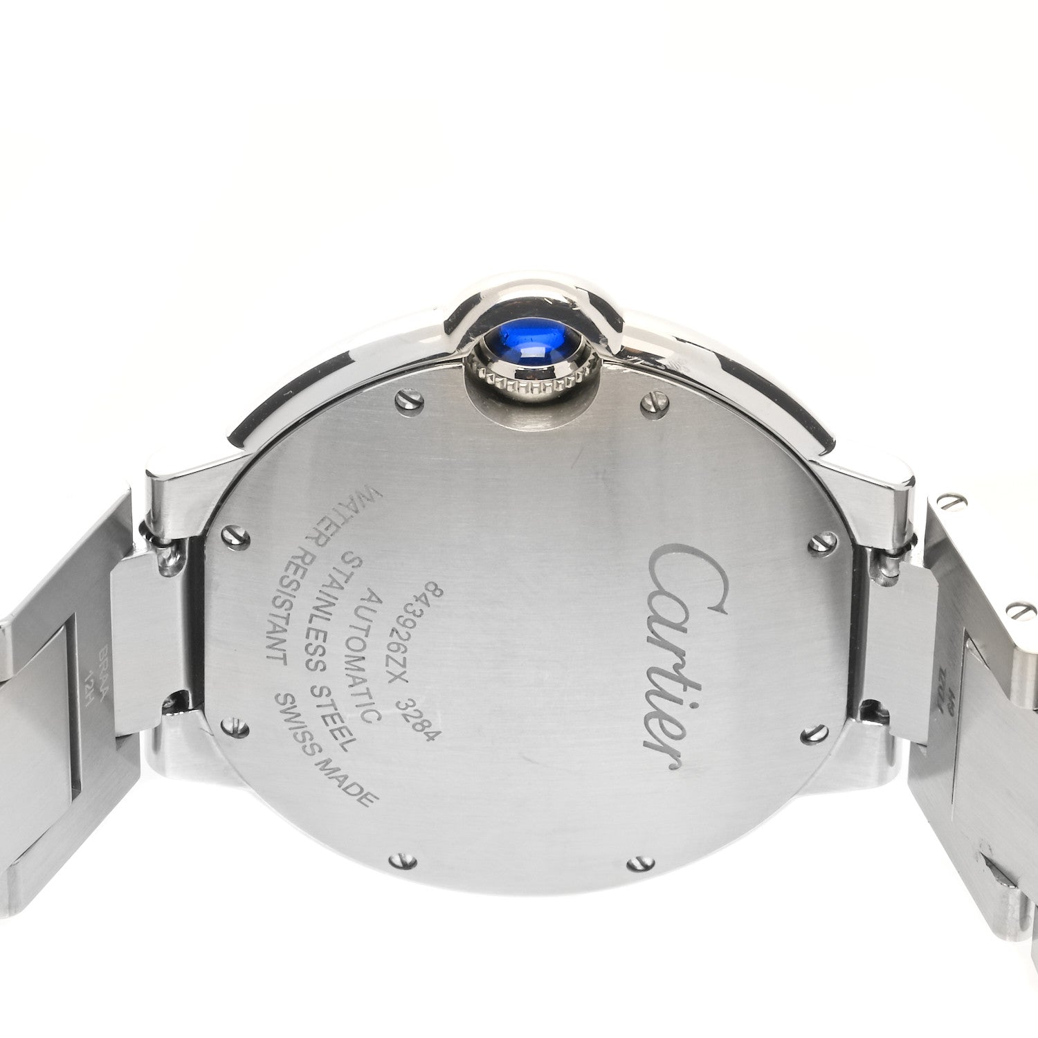 Cartier Stainless Steel 36mm Ballon Bleu De Cartier Automatic Watch 4 of 5