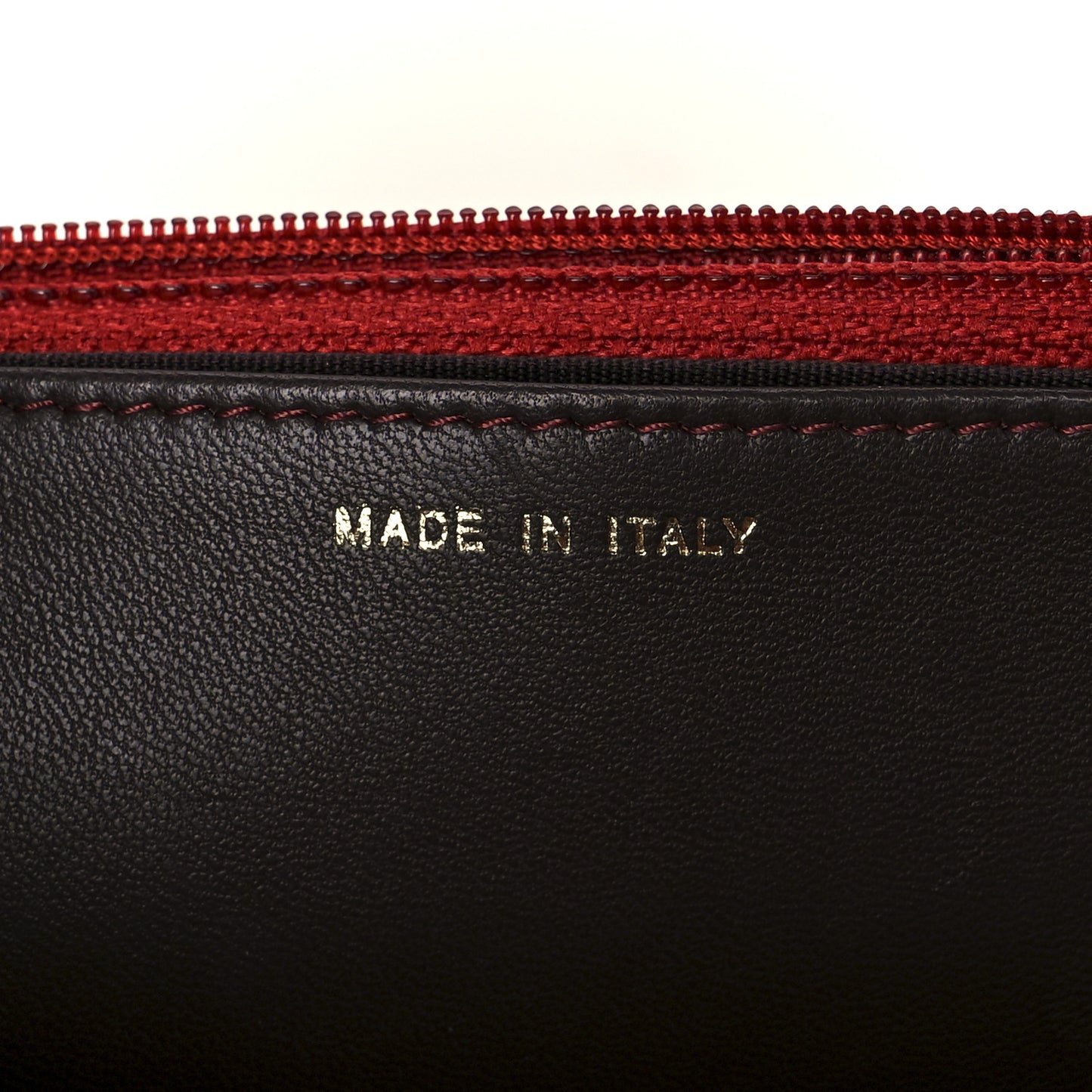 Lambskin Quilted Trendy CC Wallet On Chain WOC Red