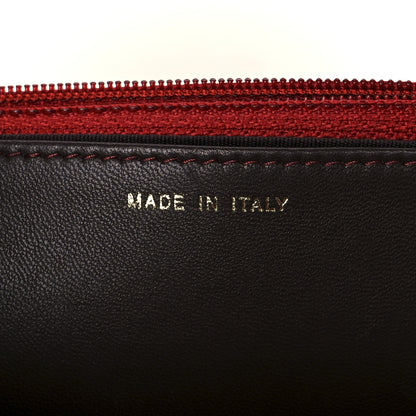 Chanel Lambskin Quilted Trendy CC Wallet On Chain WOC Red 8 of 12