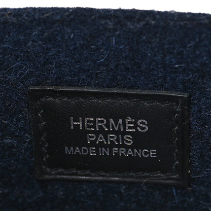 Hermes Feutre Swift Evelyne TPM Bleu Nuit Black 6 of 11