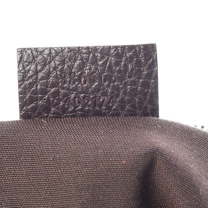Gucci Crystal Monogram Hobo Brown 7 of 7