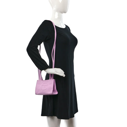 Telfar Vegan Leather Small Shopping Bag Bubblegum 2 of 8