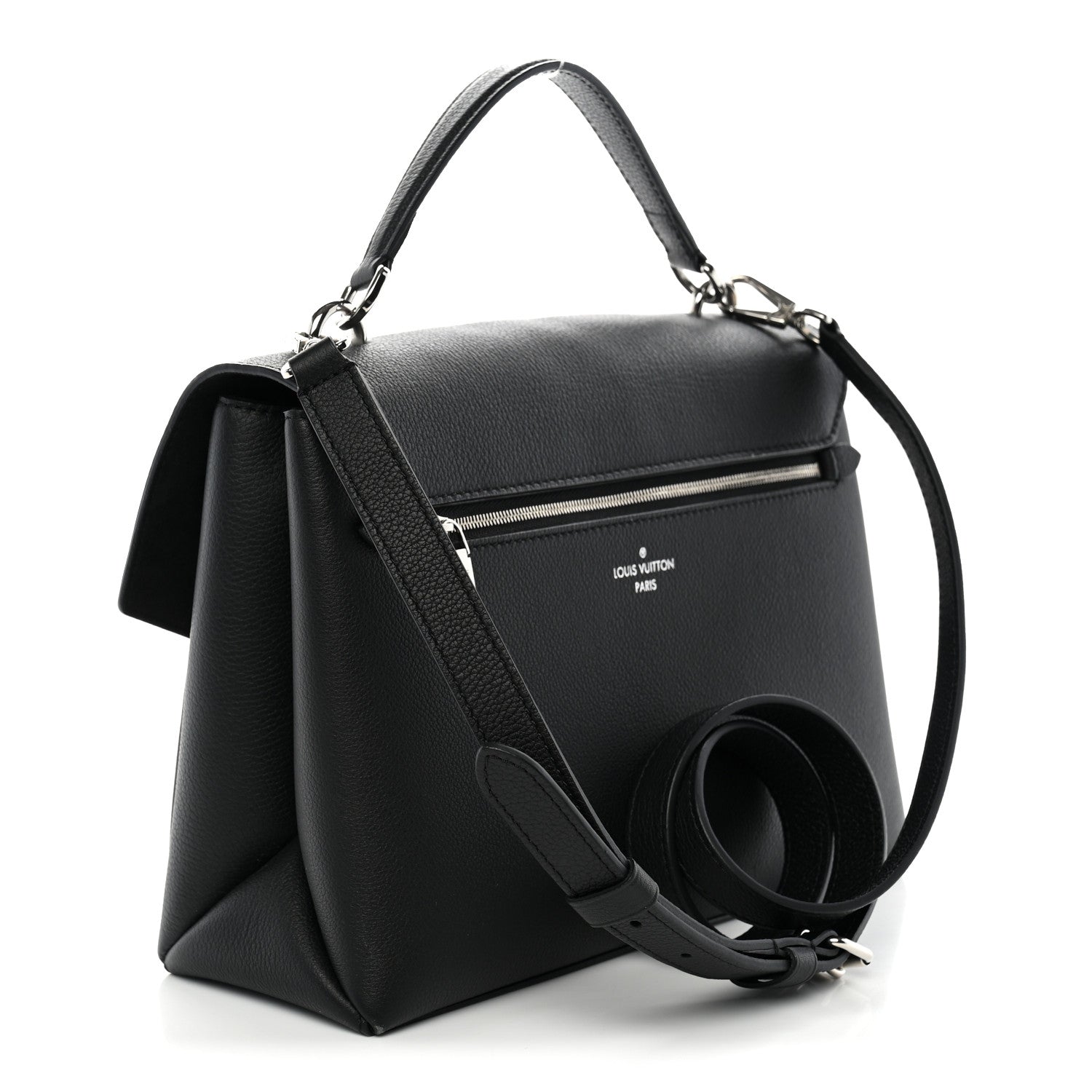 Louis Vuitton Soft Calfskin My Lockme Top Handle  Black 3 of 9