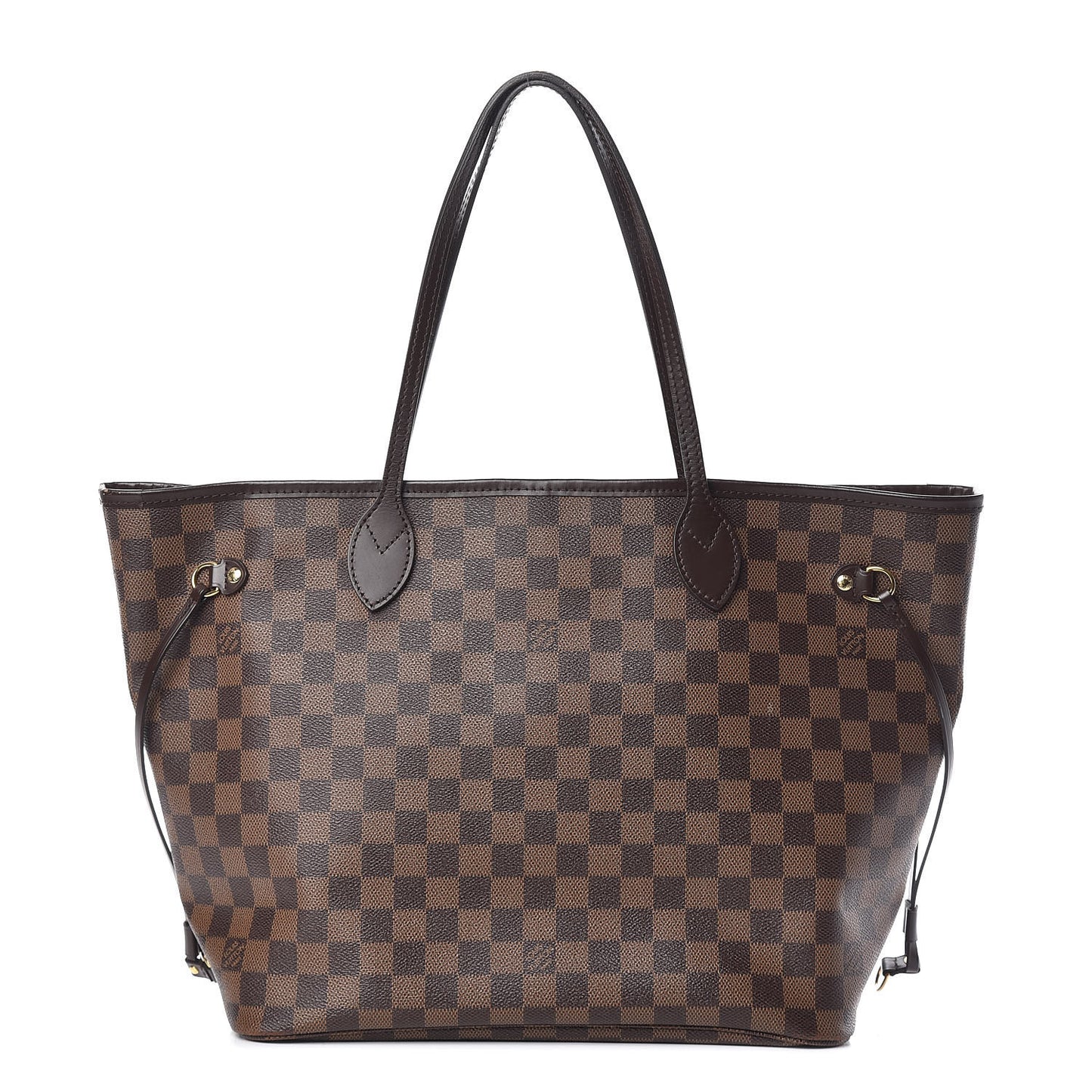 Damier Ebene Neo Neverfull MM Rose Ballerine