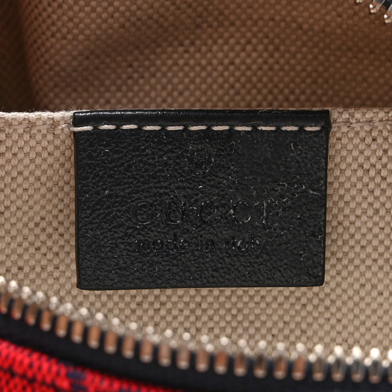 Gucci Monogram Multicolor Matelasse Diagonal Small GG Marmont Chain Shoulder Bag Red Blue 6 of 11