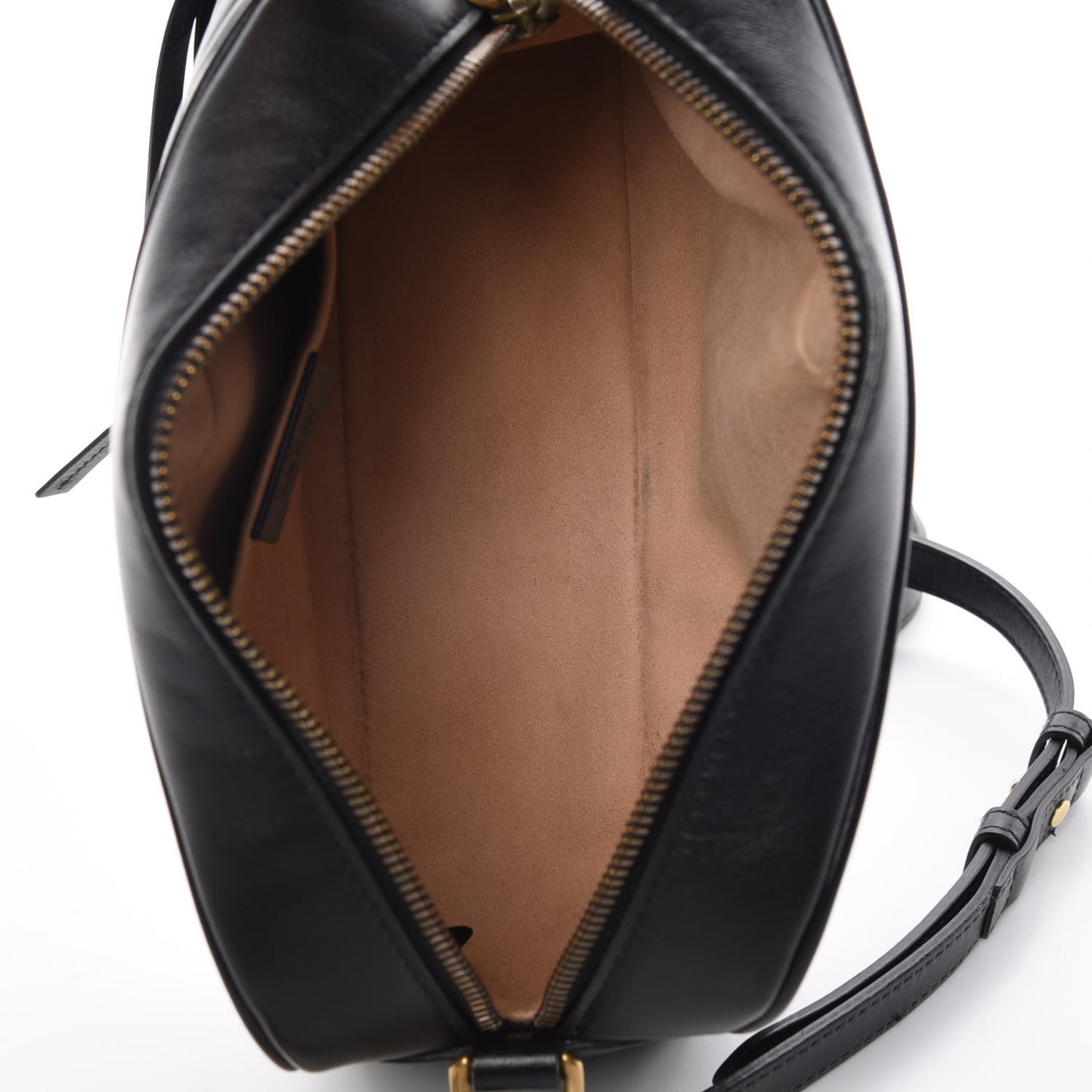 Calfskin Matelasse Small GG Marmont Chain Shoulder Bag Black
