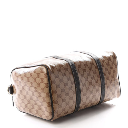 Gucci Crystal Monogram Medium Joy Boston Dark Brown 3 of 12