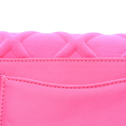 Chanel Jersey Quilted Chanel 19 Waist Bag Pink 13 of 14