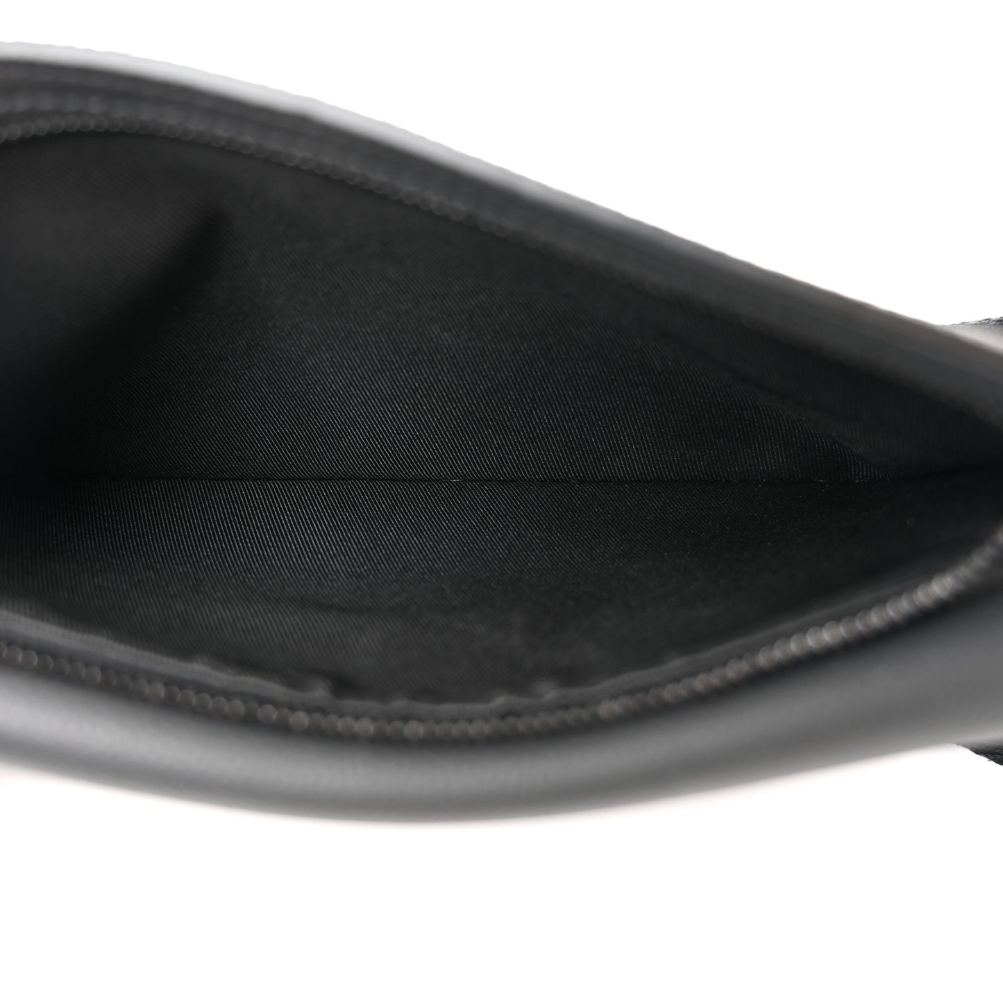 Grained Calfskin Aerogram Slingbag Black