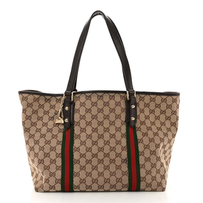 Gucci Monogram Large Jolicoeur Tote Brown 1 of 23
