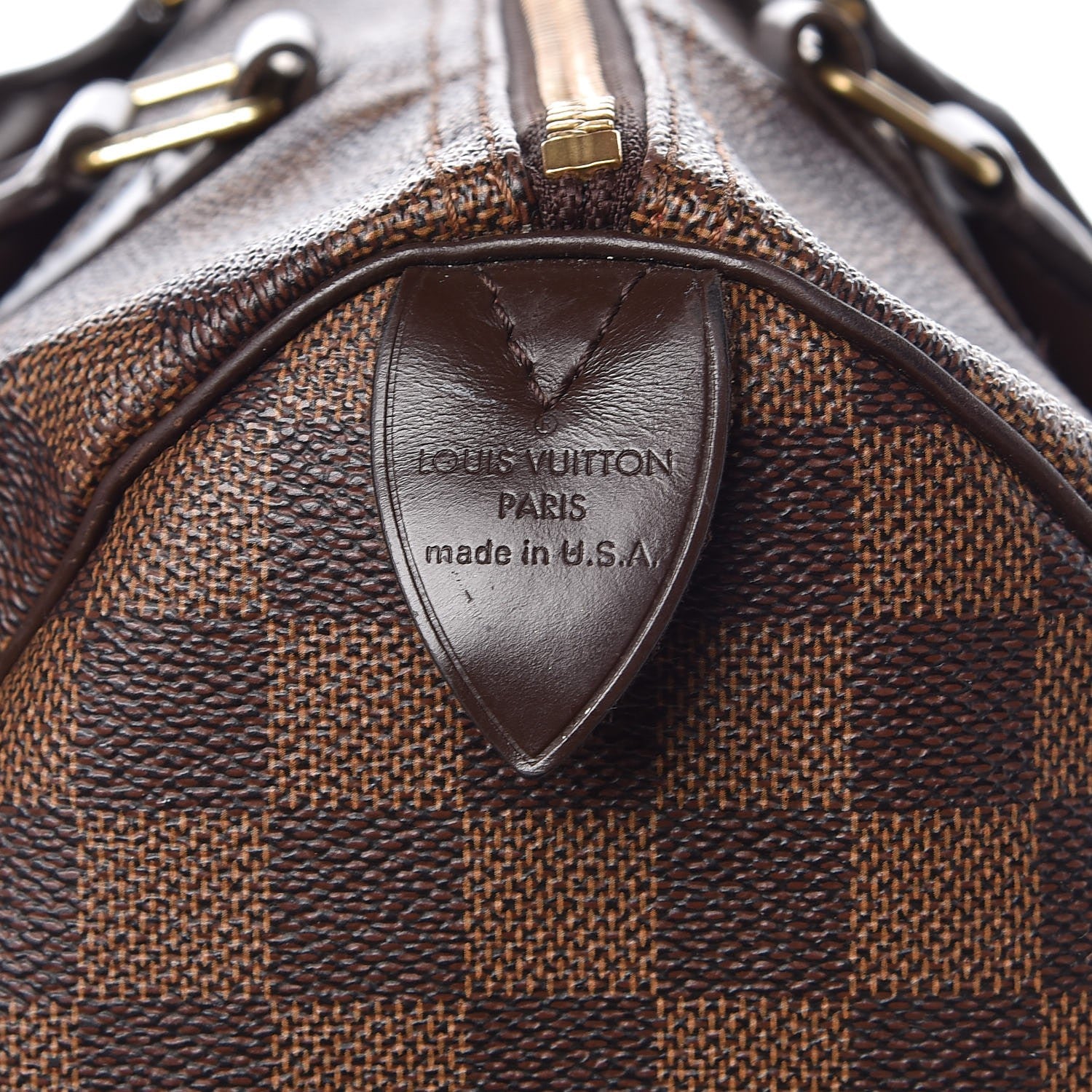 Louis Vuitton Damier Ebene Speedy 30 6 of 17