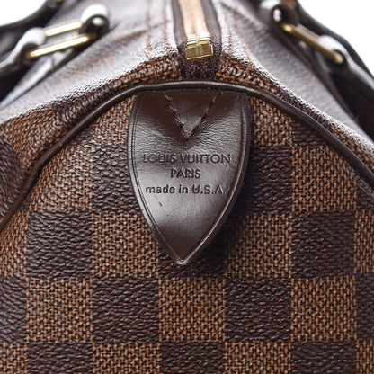 Louis Vuitton Damier Ebene Speedy 30 6 of 17