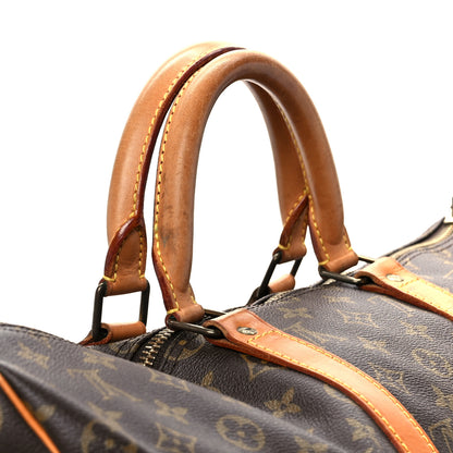 Louis Vuitton Monogram Keepall Bandouliere 50 10 of 13