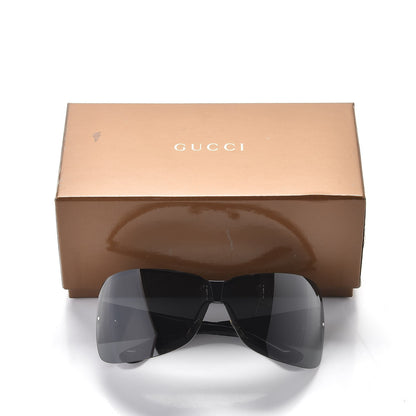 Gucci Hysteria Shield Sunglasses Black 7 of 7