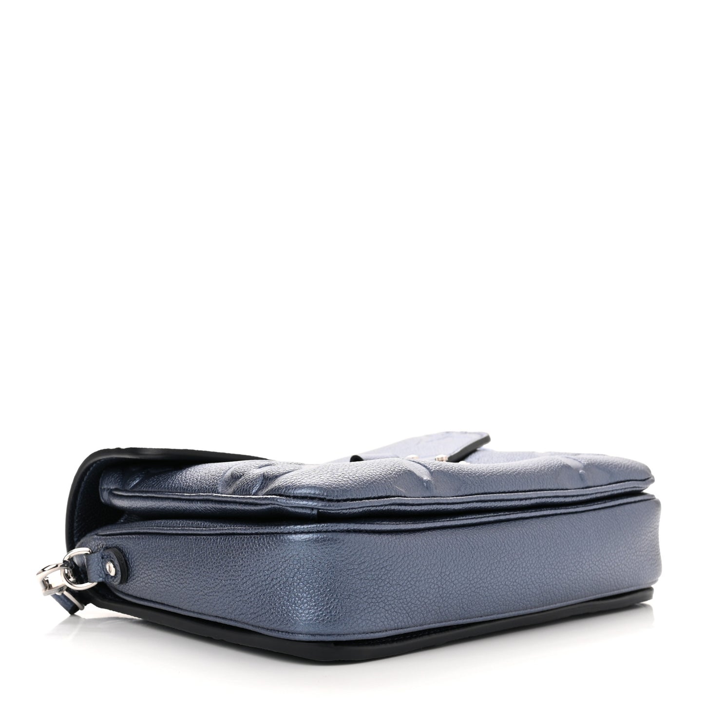 Metallic Empreinte Monogram Giant Pochette Metis Navy Nacre