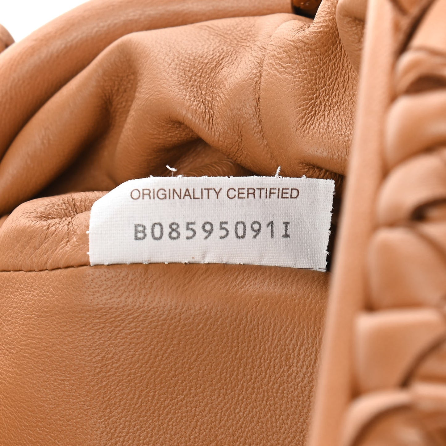 Nappa Intrecciato The Mini Pouch Carmel