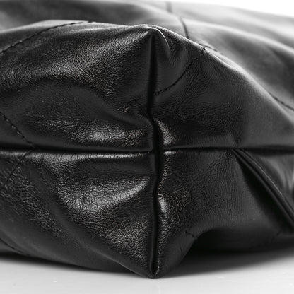 Chanel Shiny Calfskin Quilted Chanel 22 Backpack Black 9 of 9