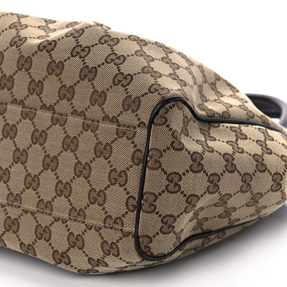 Gucci Monogram Medium Sukey Tote Dark Brown 11 of 12