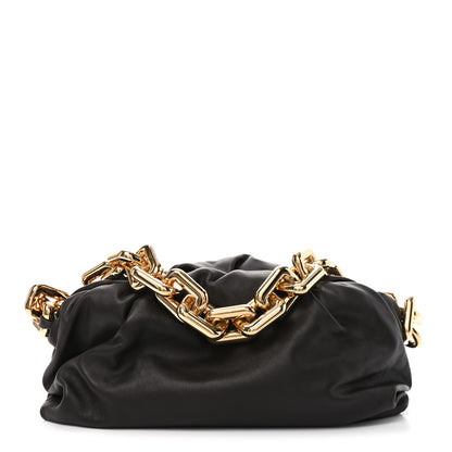 Bottega Veneta Calfskin The Pouch Chain Fondant 1 of 11