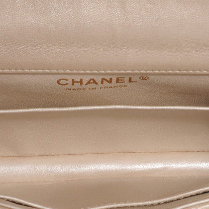 Chanel Lambskin Quilted Extra Mini Flap Light Gold 7 of 8