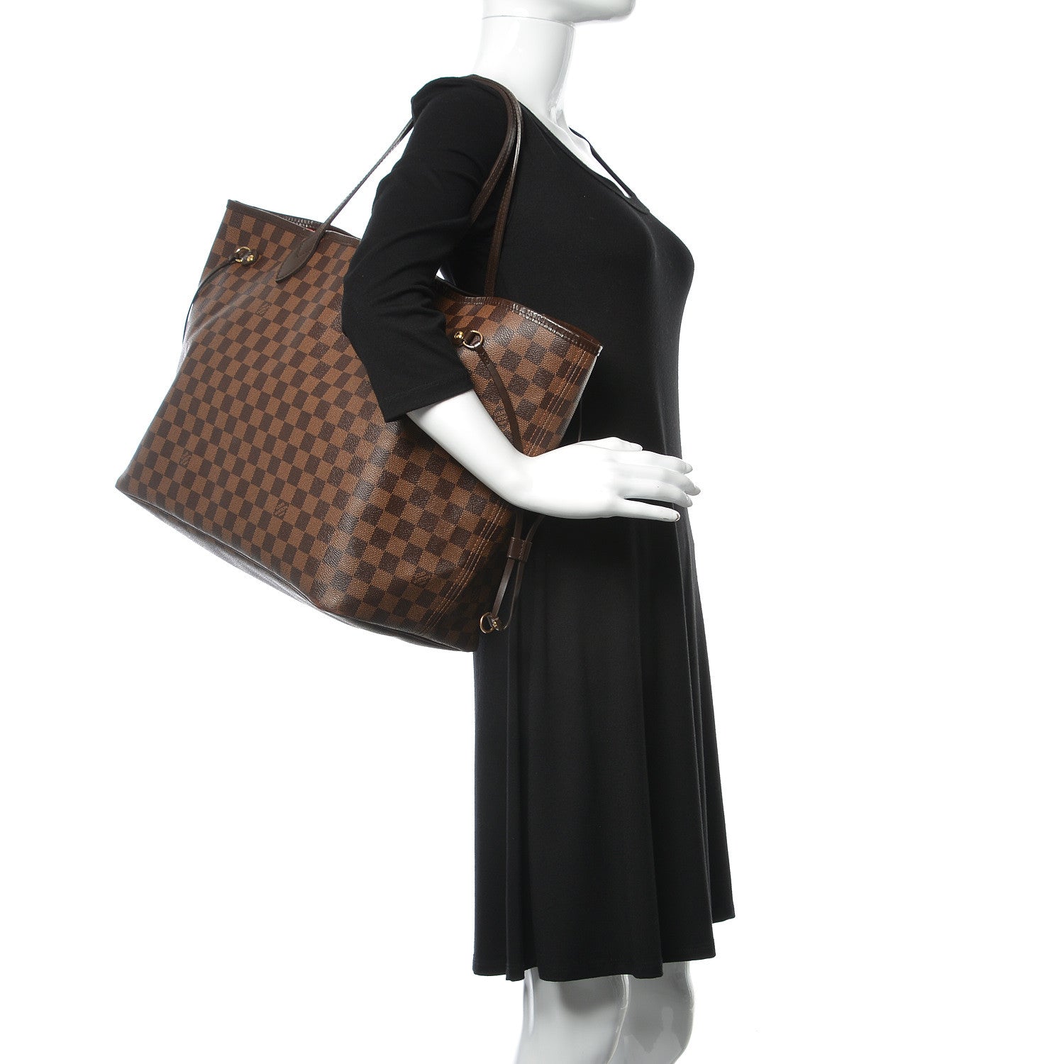 Louis Vuitton Damier Ebene Neo Neverfull GM 2 of 26