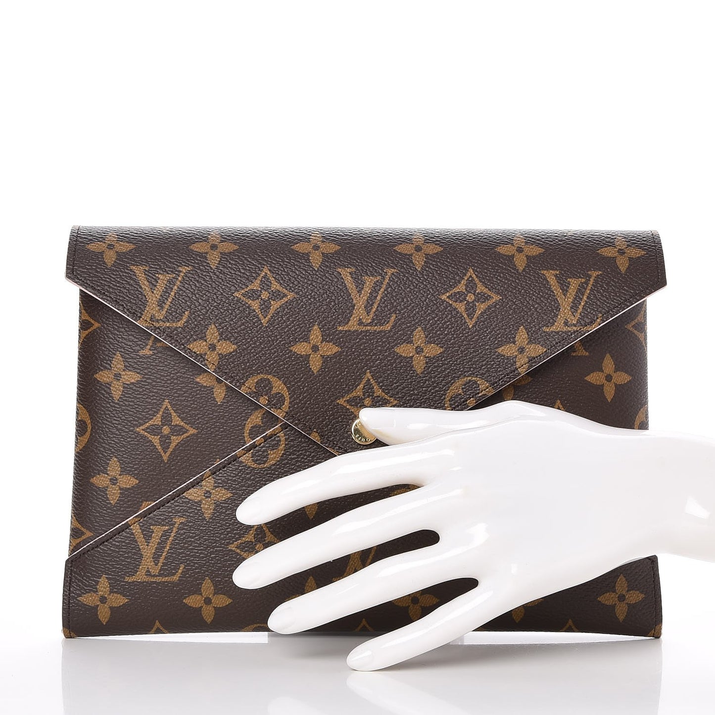 Monogram Large Kirigami Pochette Insert Rose Ballerine