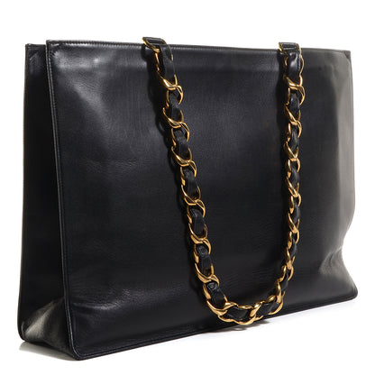 Chanel Lambskin Jumbo Shoulder Bag Black 3 of 8