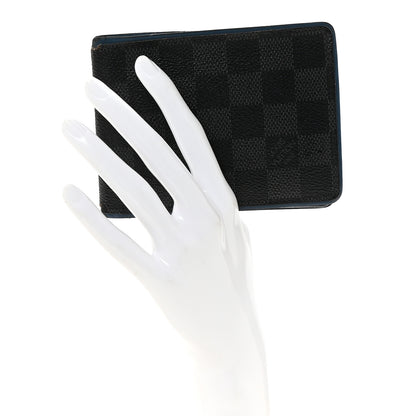 Louis Vuitton Damier Graphite Multiple Wallet Blue 2 of 6