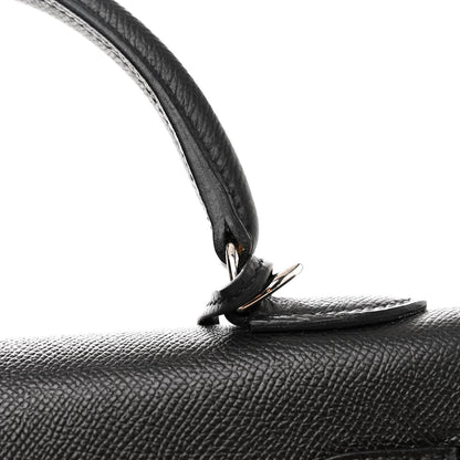 Hermes Epsom Kelly Sellier 32 Black 16 of 17