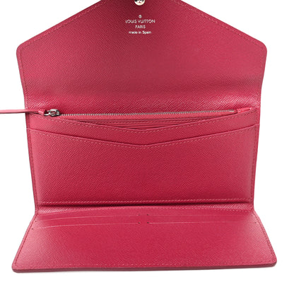 Louis Vuitton Epi Josephine Wallet Fuchsia 5 of 10