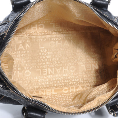 Chanel Leather Medium Tassel Handbag Black 7 of 7