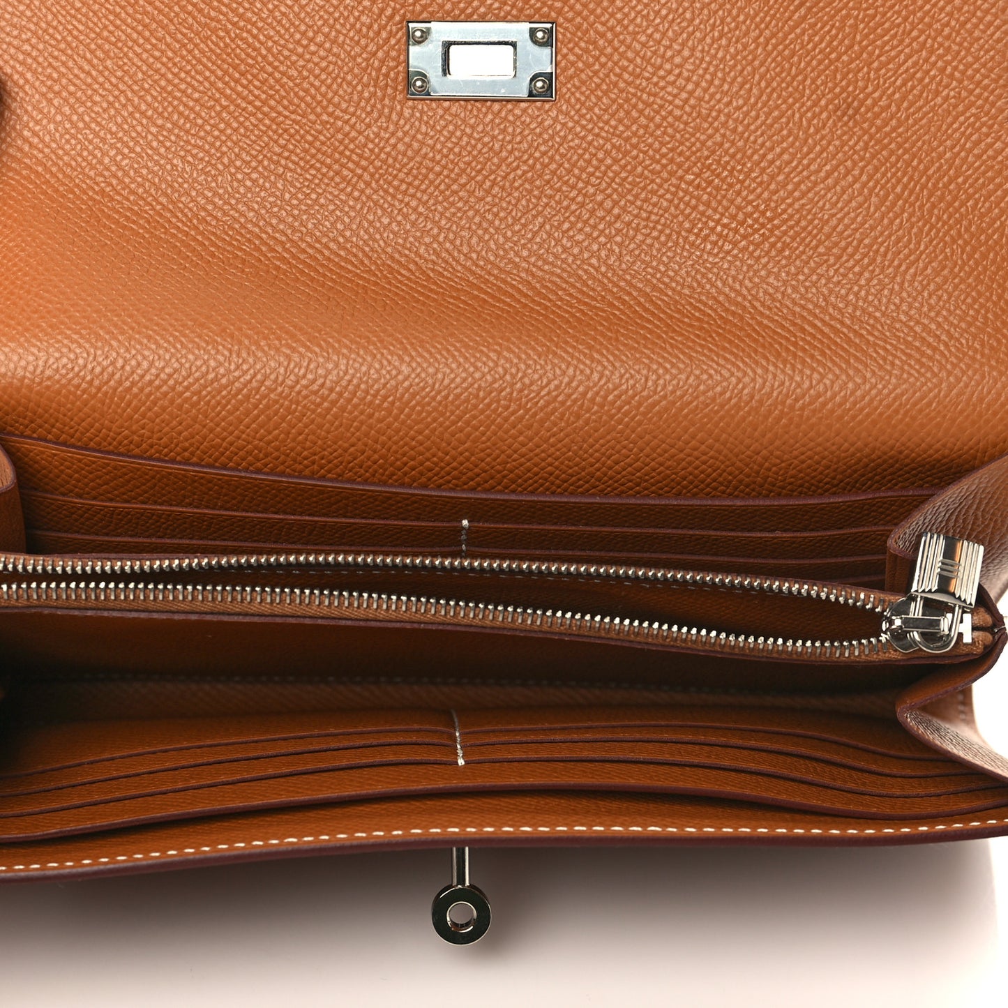 Epsom Kelly Longue Wallet Gold