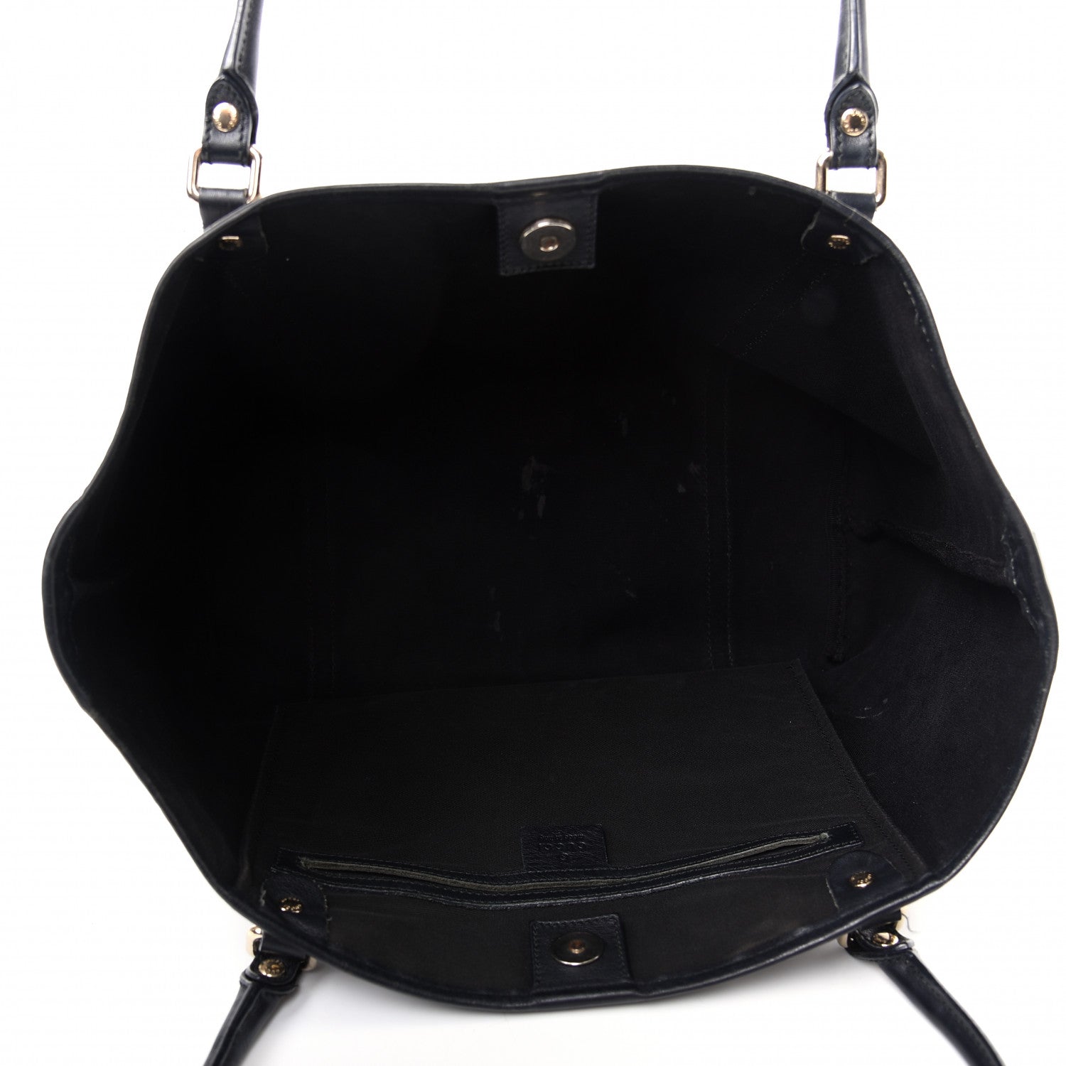 Gucci Crystal Monogram Medium Joy Tote Black 5 of 12