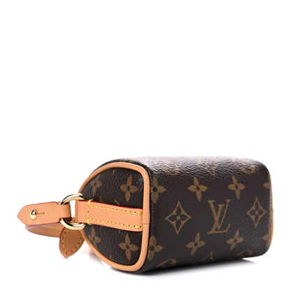 Louis Vuitton Monogram Micro Speedy Bag Charm 4 of 9