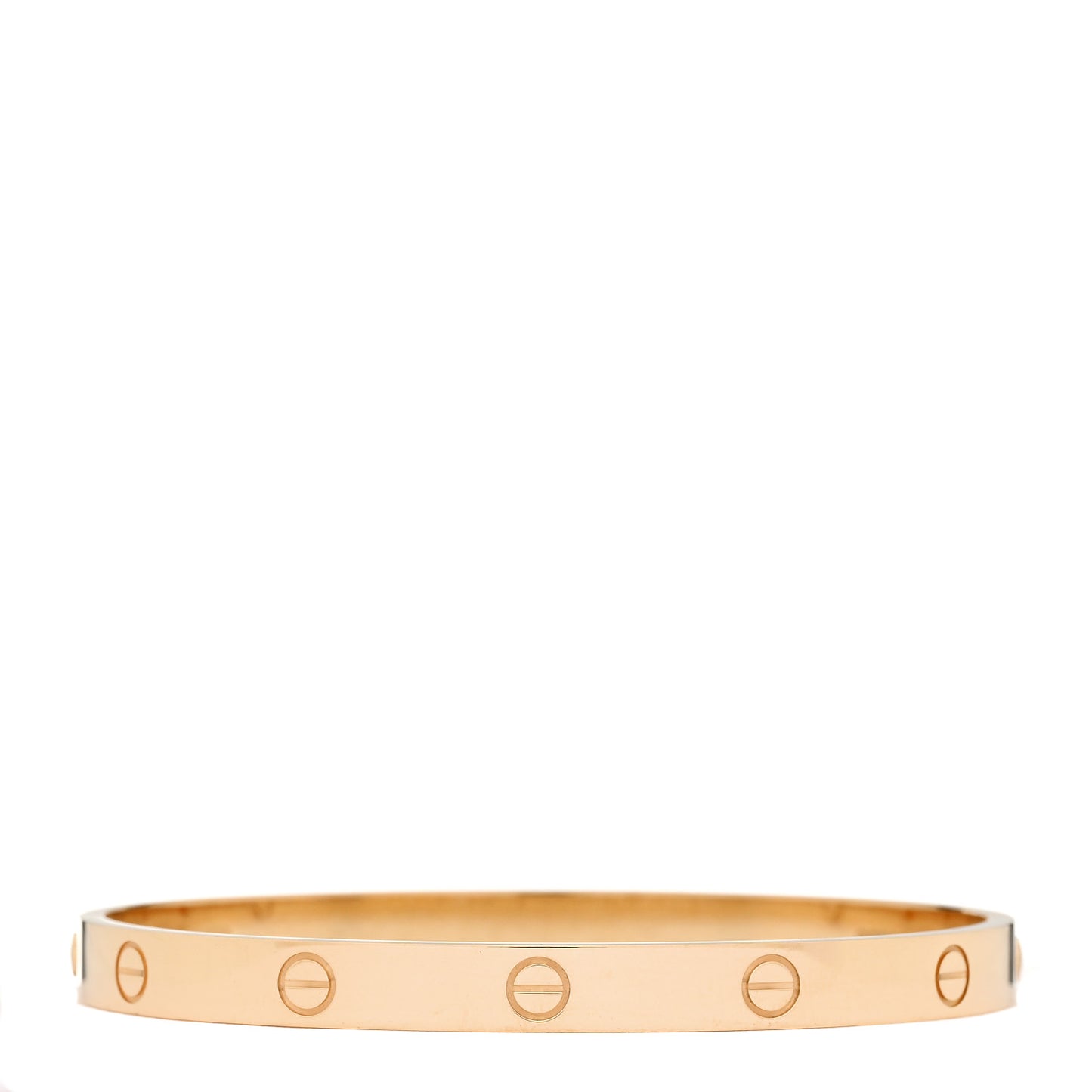 18K Yellow Gold LOVE Bracelet 19