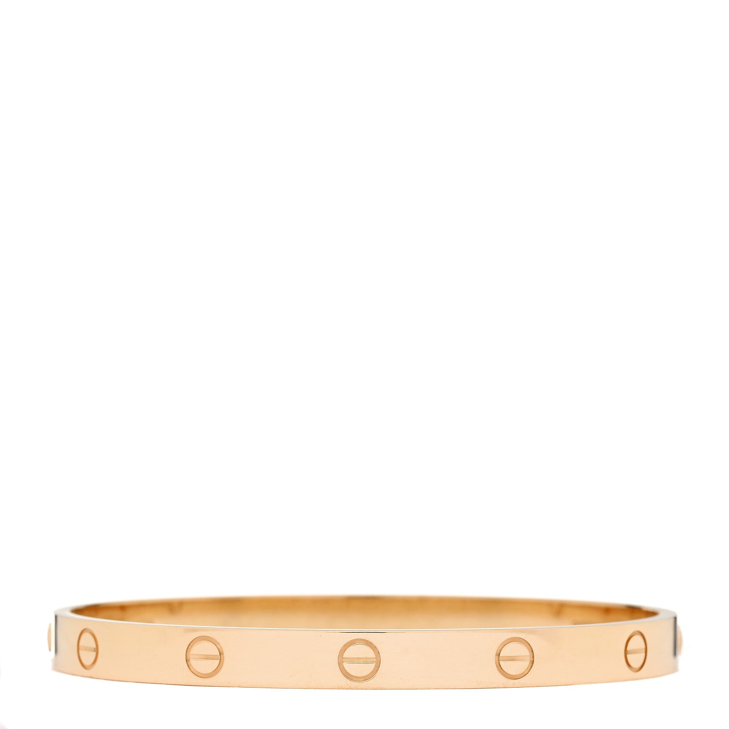 Cartier 18K Yellow Gold LOVE Bracelet 19 3 of 10