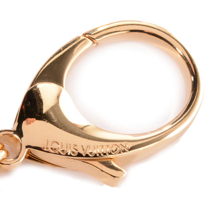 Louis Vuitton Fleur De Monogram Bag Charm Dore 3 of 5