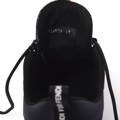 Fendi Nylon Womens FFreedom Sneakers 41 Blue Scuro Black White 8 of 11
